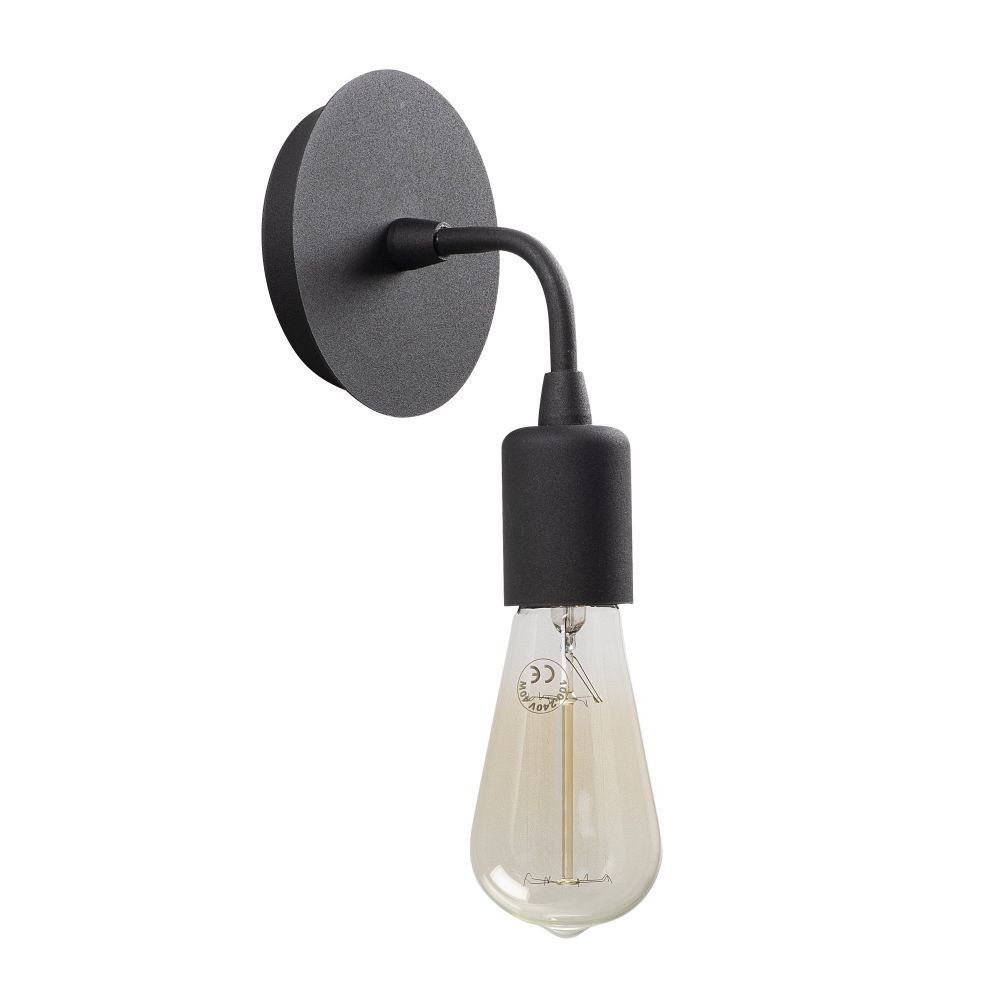 Zidna lampa Harput - N-1322 u crnoj boji slika 4