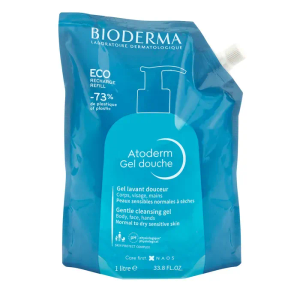 Bioderma Atoderm Gel za Tuširanje Eco Refill 1L
