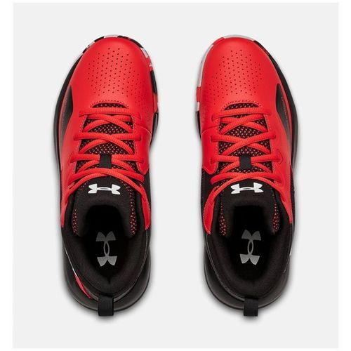 Tenisice under armour gs lockdown 5 red/black slika 4