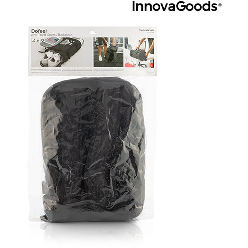  InnovaGoods Dofeel sportski ruksak protiv krađe s lokotom 30x45x20cm slika 1