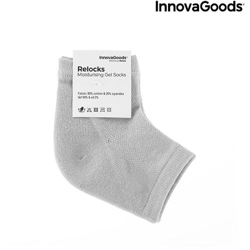 Hidratantne čarape s gel ulošcima i prirodnim uljima Relocks InnovaGoods slika 4