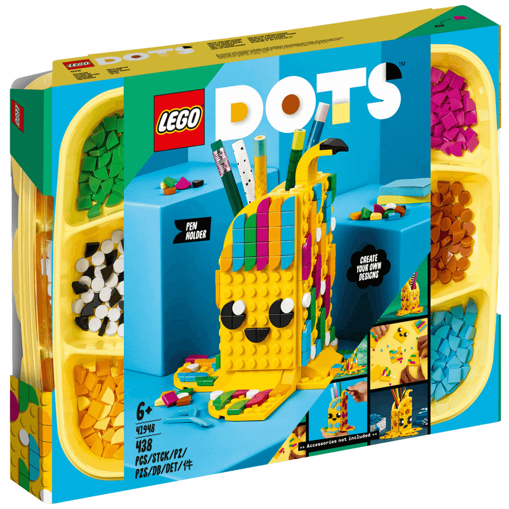 Lego Držač za olovke - Slatka banana, LEGO Dots slika 1