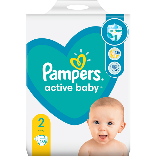 Pampers Active-Baby Mega Box slika 2