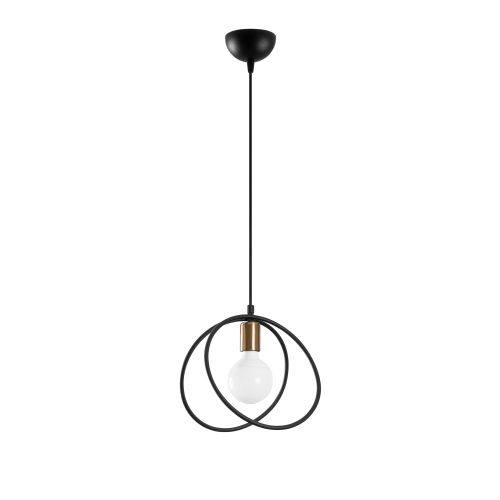 Circle - 2876 Black Chandelier slika 2