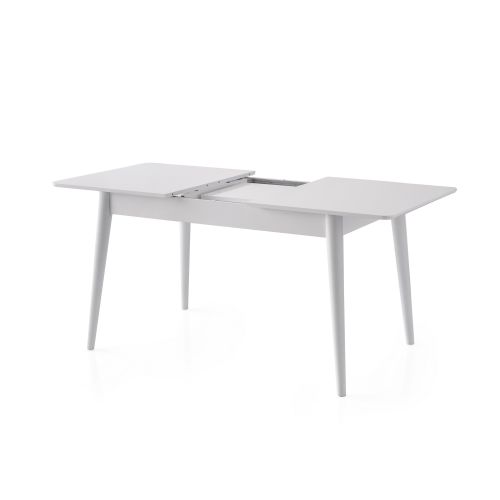 Lotus - 1124 White Extendable Dining Table slika 3