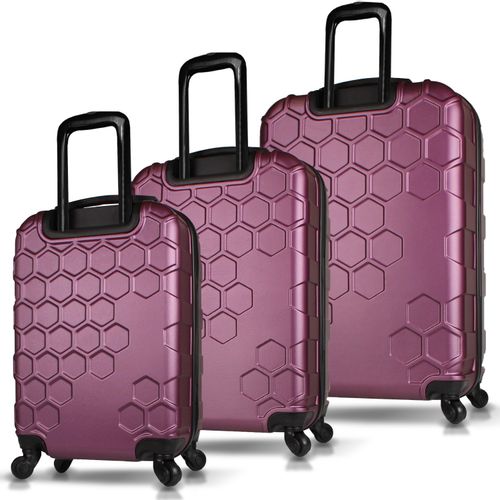 Lucky Bees Set kofera (3 dijela) COVENTRY, Fuchsia slika 2