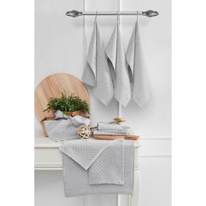 Set kuhinjskih krpa Lola - Siva (10 komada)