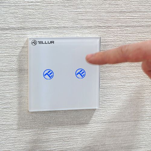 TELLUR SMART WIFI SWITCH, SS2N, 2 PORT, 1800W, 10A slika 5