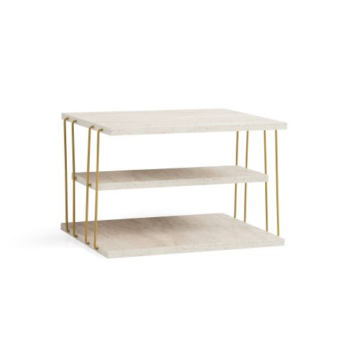 Lifon - Gold, Marble Gold
Marble Side Table slika 2