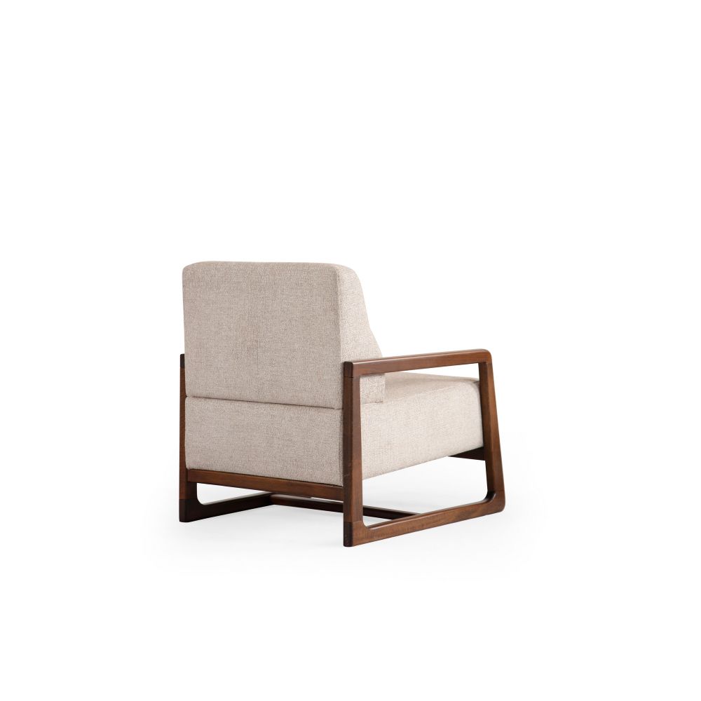 Athena Bergere - Bež Wing Chair slika 4