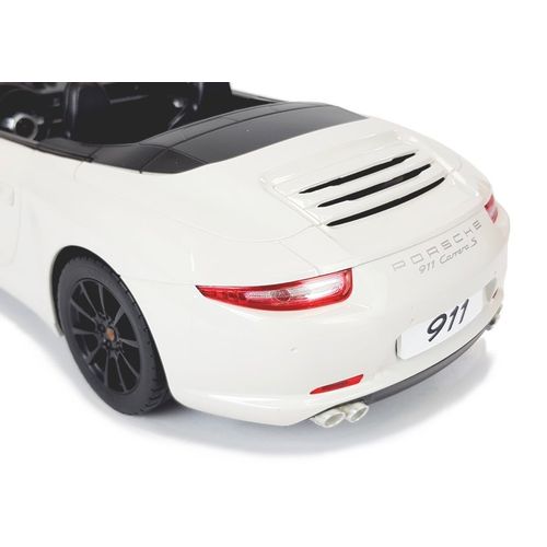 Licencirani auto na daljinsko upravljanje Porsche 911 Carrera S Rastar 1:12 - bijeli slika 7