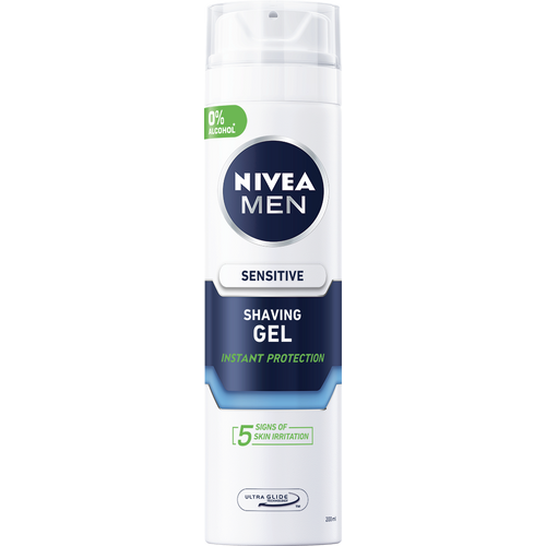 NIVEA Men Sensitive gel za brijanje za osetljivu kožu 200ml slika 1