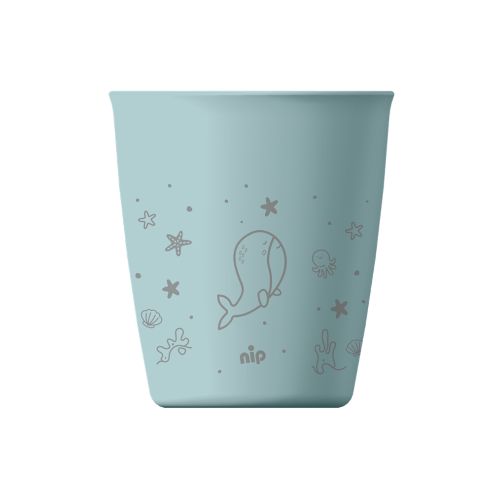 nip® Dječije čaše Becher 250ml 2kom, Plave slika 1