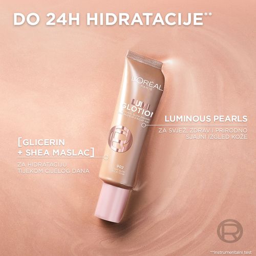 L'Oreal Paris Lumi Glotion tekući puder za naglašavanje sjaja 902 light glow​ slika 7