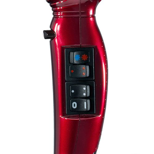 Babyliss 6740DE Fen za kosu Bellissimo 2400W Ionic sa difuzorom crveni slika 4