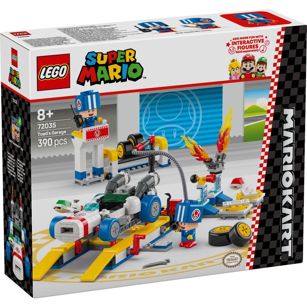 LEGO 72035 Mario Kart™ – Toad sa garažom slika 1