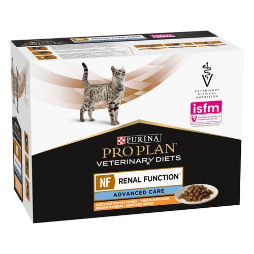 PRO PLAN VETERINARY DIETS NF Renal function, potpora bubrega kod kroničnog zatajenja, 4x(10x85g) slika 1