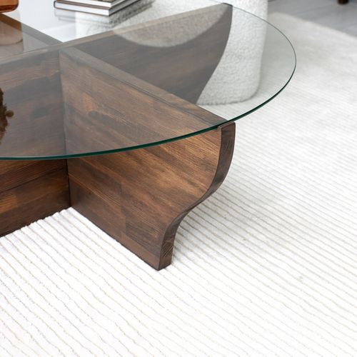 Amphora - Walnut Walnut Coffee Table slika 3