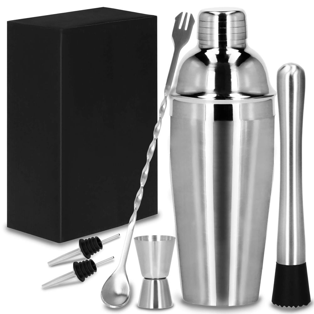 Set za pripremu pića za barmene shaker 750 ml 6 komada slika 4