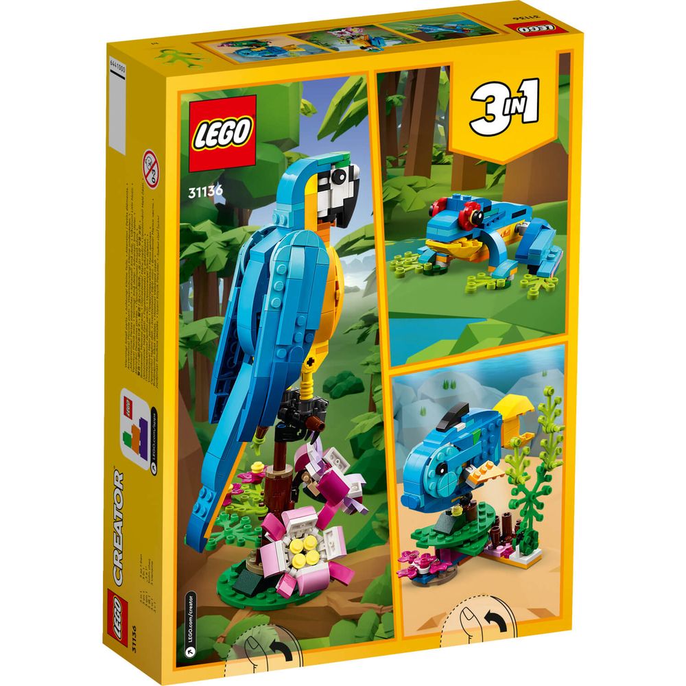 LEGO 31136 Egzotična papiga slika 7