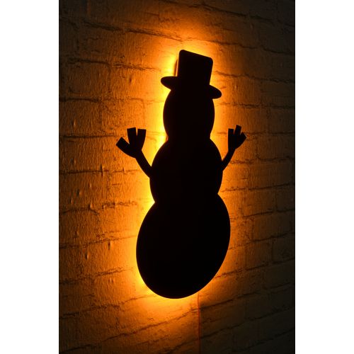 Wallity Ukrasna LED rasvjeta, Snowman 2 - Yellow slika 2