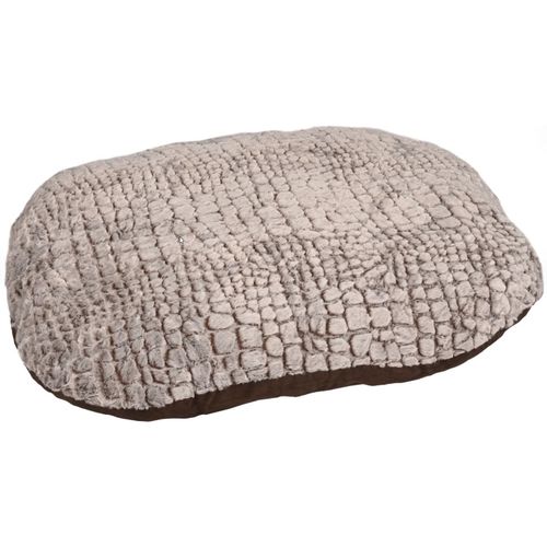 Jastuk Snoozy Oval Smeđa 110x80x12cm - Savršena Udobnost za Vašeg Psa slika 1