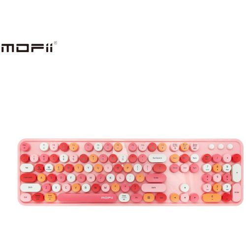 MOFII WL SWEET DM RETRO set tastatura i miš u PINK boji slika 3