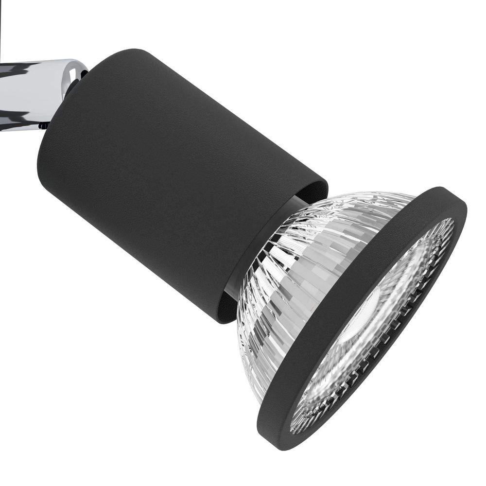 Eglo Sarria reflektor/1, led, gu10, 1x5w, 400lm, krom/crna  slika 3