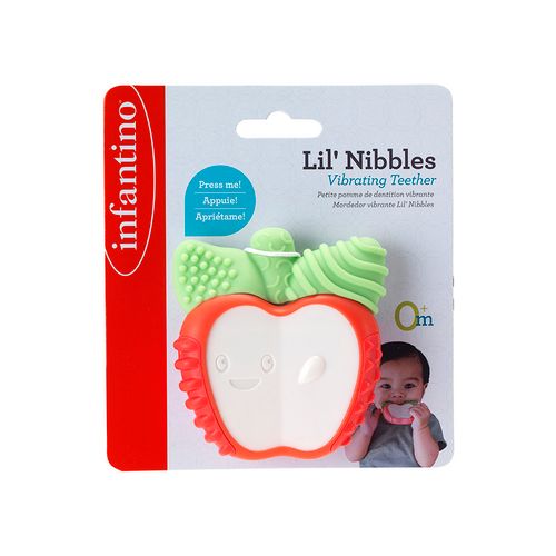 Infantino grickalica Vibrating Teether - Apple slika 2