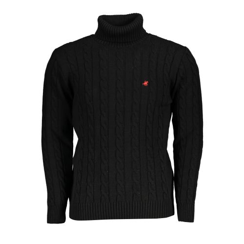 US GRAND POLO MEN'S BLACK SWEATER slika 1