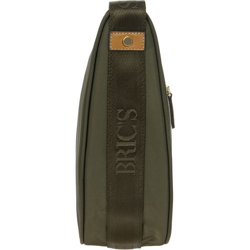 Bric's torba preko ramena X-collection Halfmoon S olive slika 4