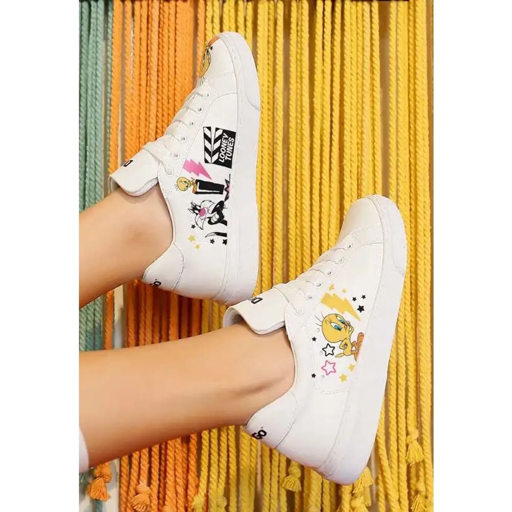 DOGO Ženske patike Ace Sneakers - Najbolje od Tweety i Sylvester slika 7