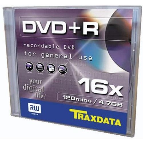 DVD+R Traxdata 4,7 GB/120 min 16x, box, 1/1 slika 2