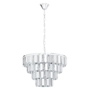 Eglo Erseka Visilica - Krom/Kristal, E14, Promjer 485 mm