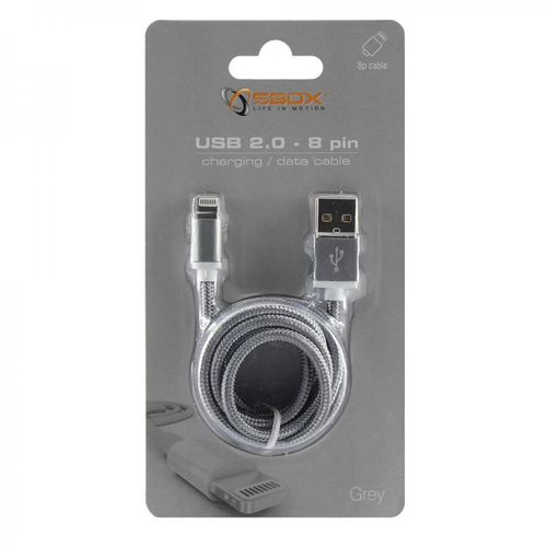 KABEL SBOX USB -> iPh.7 M/M 1,5M Blister Sivi  slika 4