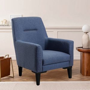 Liones-S - Navy Blue Navy Blue Wing Chair
