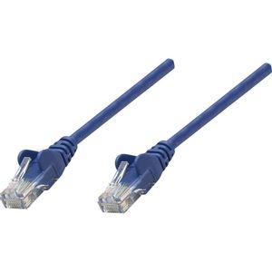 Intellinet 735384 RJ45 mrežni kabel, Patch kabel cat 6 S/FTP 2.00 m plava boja pozlaćeni kontakti 1 St.