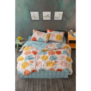 Ranforce double quilt cover set Modern, colour: mint