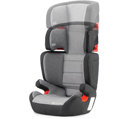  Kinderkraft autosjedalica grupa 1/2/3 (9 - 36kg) Comfort up - Siva slika 4