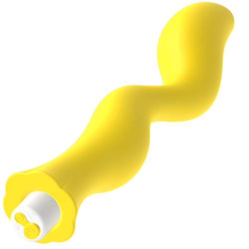 G-Spot Gavyn yellow vibrator slika 5