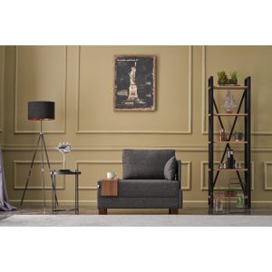 Atelier Del Sofa Sofa, Antracit, Fly Right - Anthracite