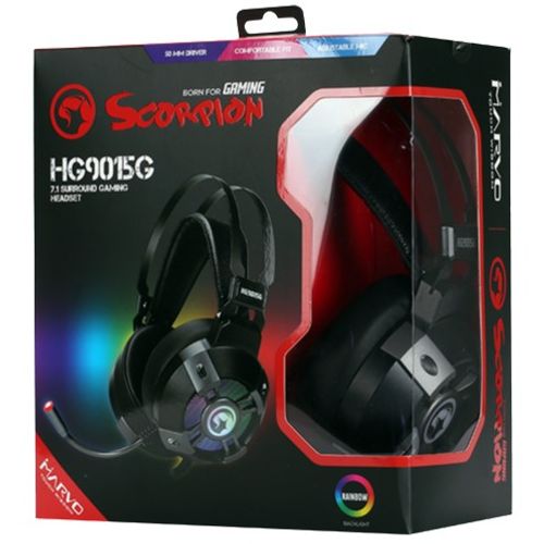 Slusalice sa mikrofonom MARVO HG9015 USB 7.1 RGB GAMING slika 1