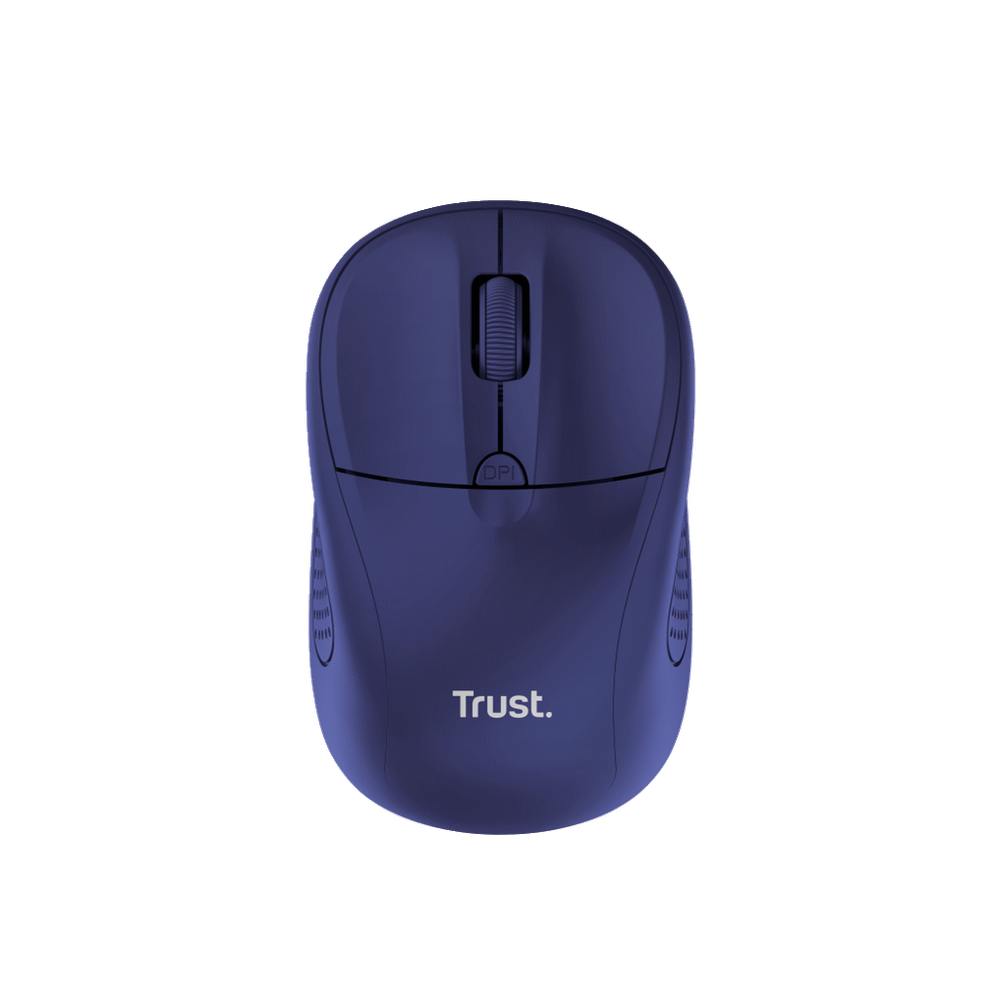 Trust Primo Wireless Miš Plavi 1000-1600 dpi, optički, 4 tipke, USB, 6m wls range slika 1