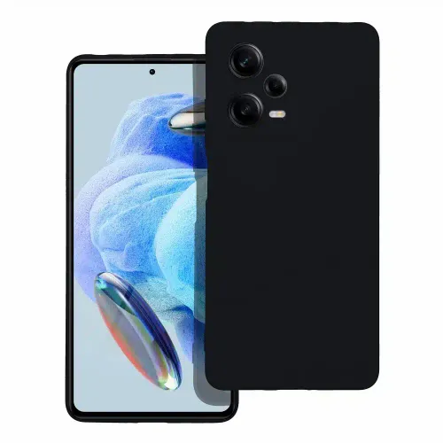 SILIKONSKA maska ​​za XIAOMI Redmi Note 12 Pro 5G crna slika 1