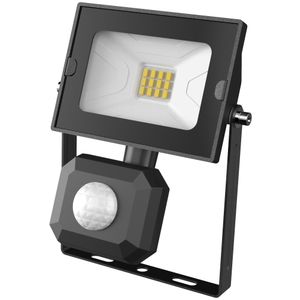 Avide reflektor sa senzorom Slim PIR LED SMD 800 lm 4K IP44 10W crni