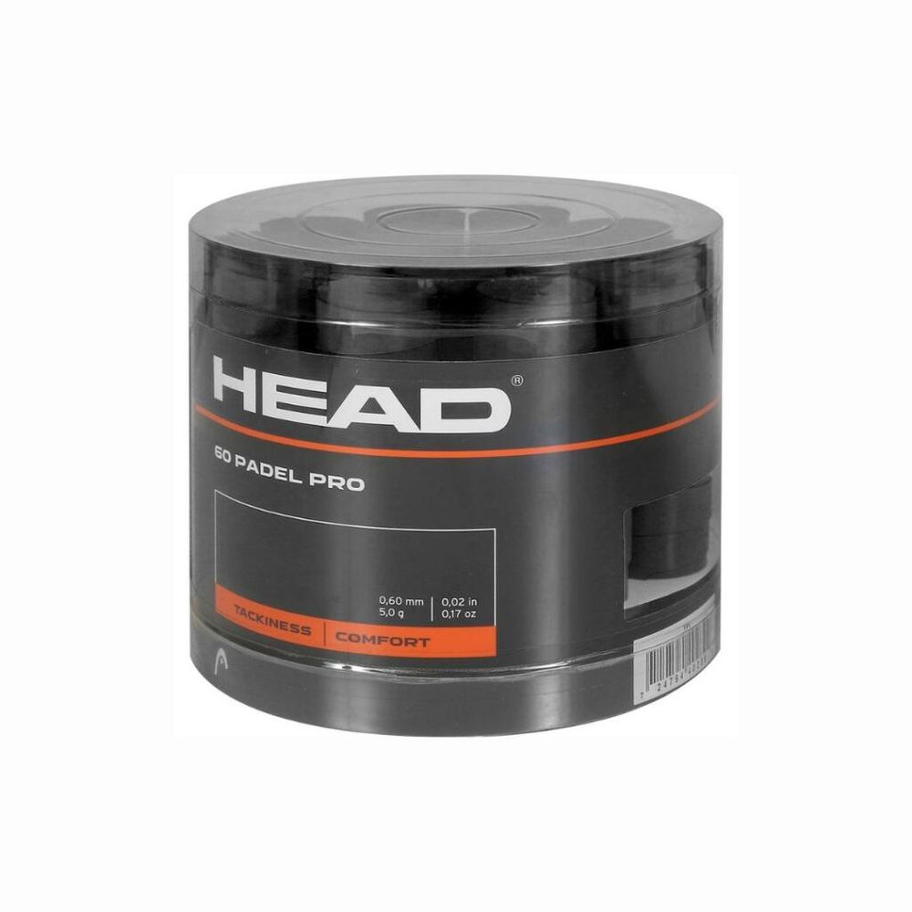 Head padel grip 1 kom, crni slika 1