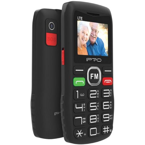 IPRO Senior F188 black Feature mobilni telefon 2G/GSM/800mAh/32MB/DualSIM/Srpski jezik~1 slika 1