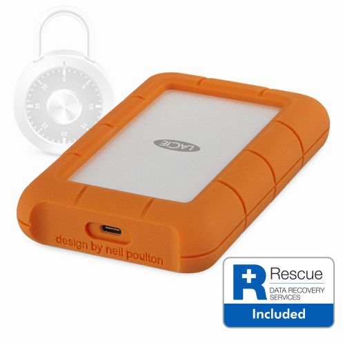 LaCie 2TB Rugged SECURE USB-C slika 1