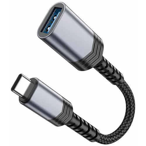 HOCO adapter tip C (muški) na USB (ženski) 3.0 UA24 crni slika 6