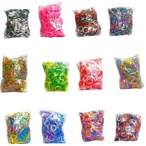 Loom Band Neon cca 650 kom slika 1